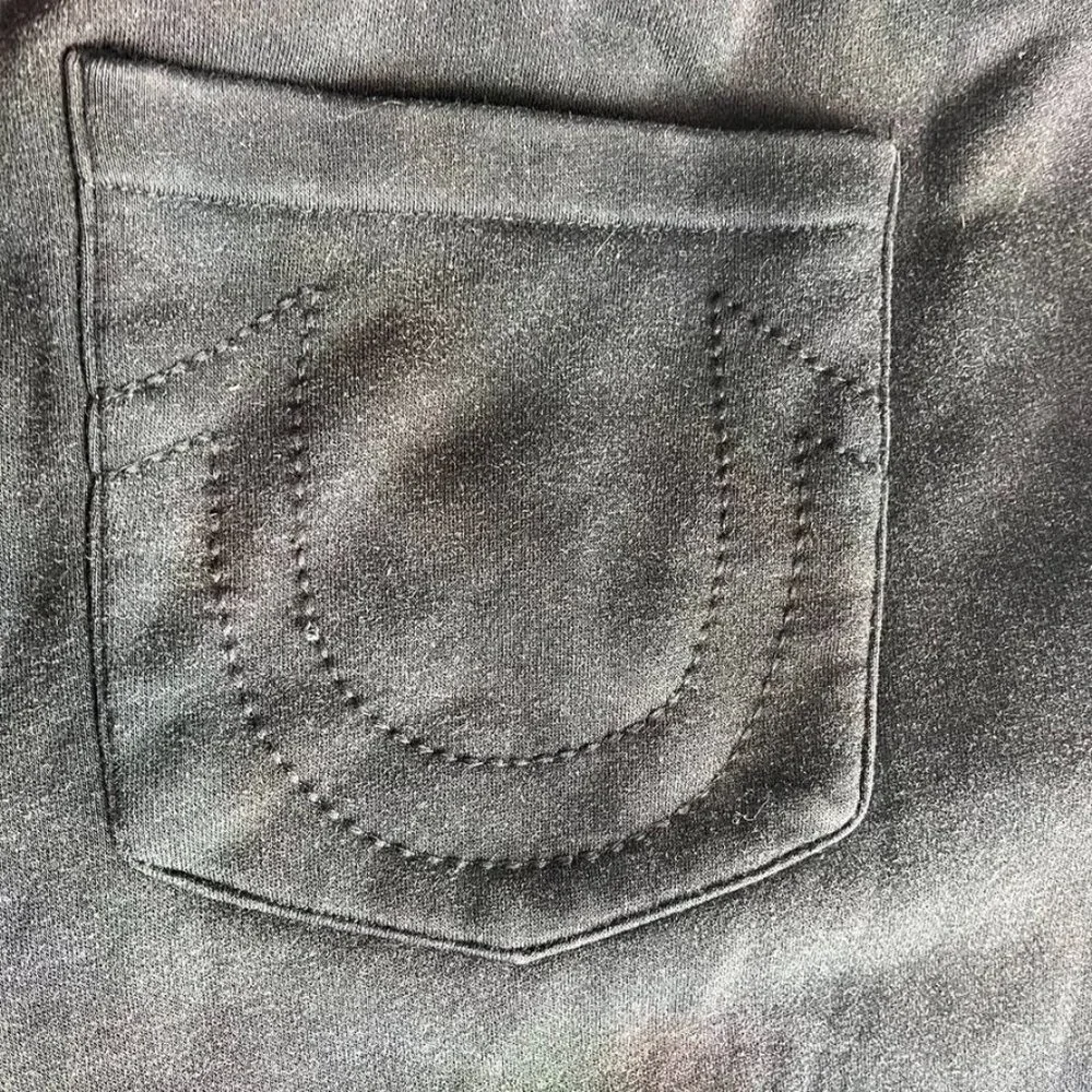 True Religion Tiger Baggy Vintage Sweatpants Gray 3XL
